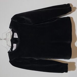 Tommy Bahama Velour black top